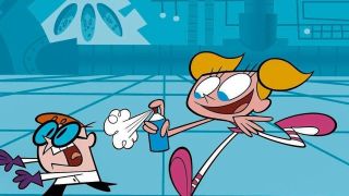 Dexter and Dee Dee in Dexter's Laboratory