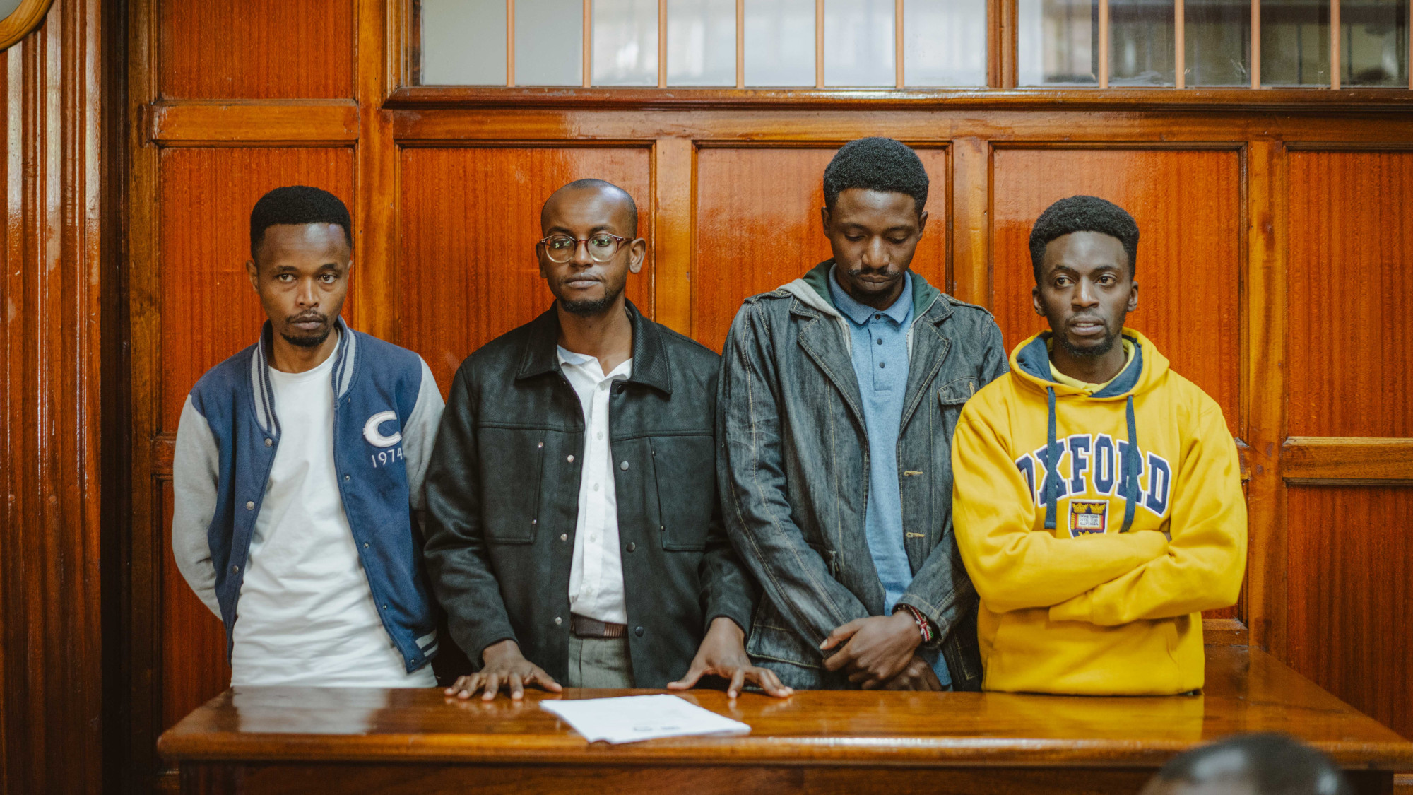 Chris Wamae, Mark Karubiu, Brian Adagala and Nicholas Wambugu Gichuki