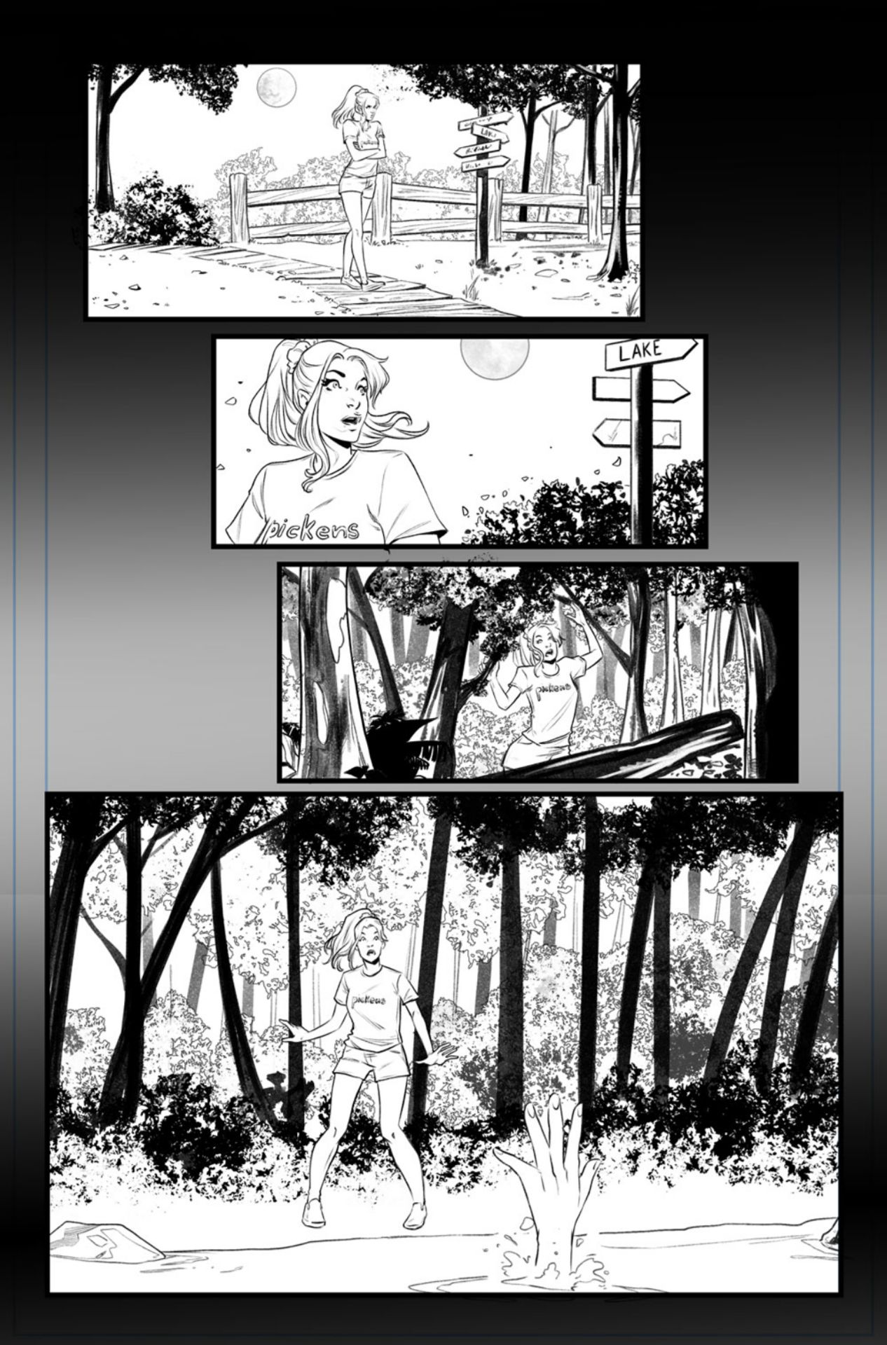 Archie Horror: Camp Perkins art