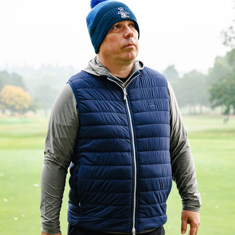 Original Penguin Reversible Insulated Golf Gilet