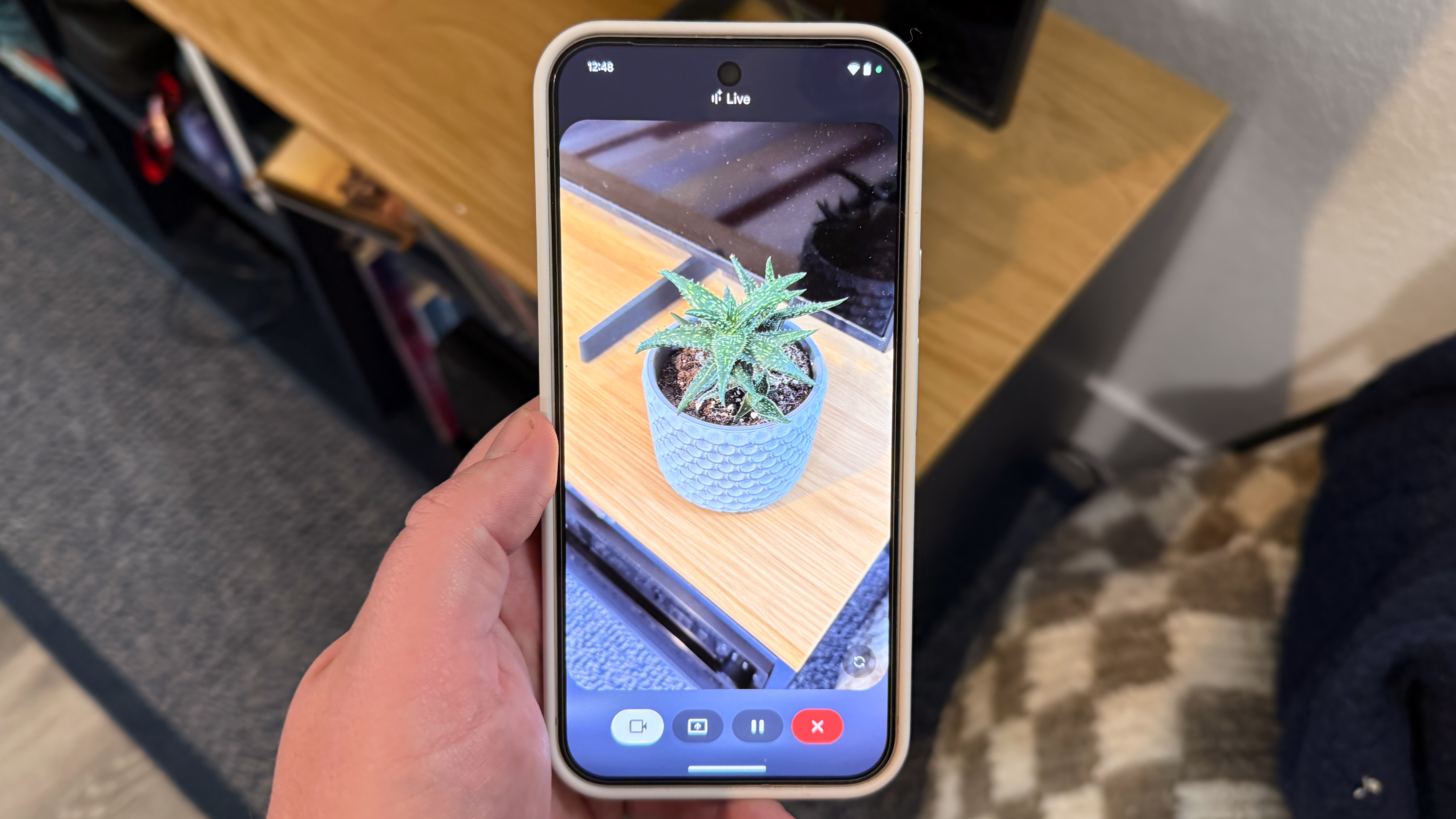 Using Gemini Live to grow plants and diagnose problems.
