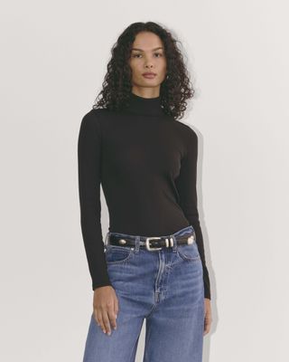 The Luxe Rib Turtleneck