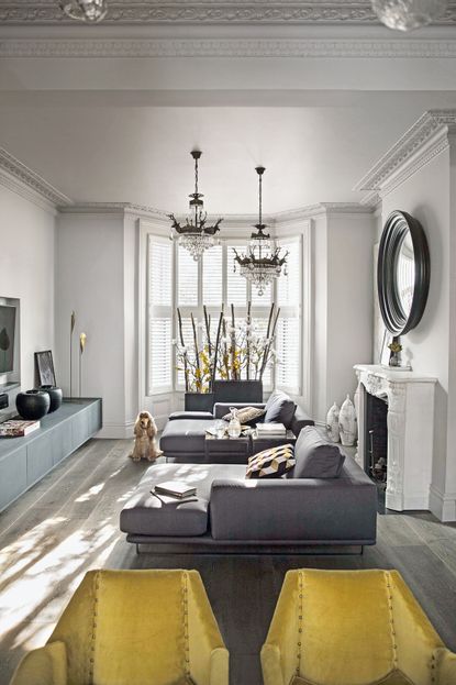 Inside a terrace house in east London that oozes drama and luxury ...