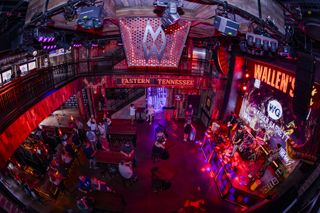 The showcase RCF system on the first floor of This Bar features two hangs of six HDL 28-A active line array modules, SUB 9006-AS dual 18-inch active subwoofers and TT 515-A active two-way loudspeakers for fill.