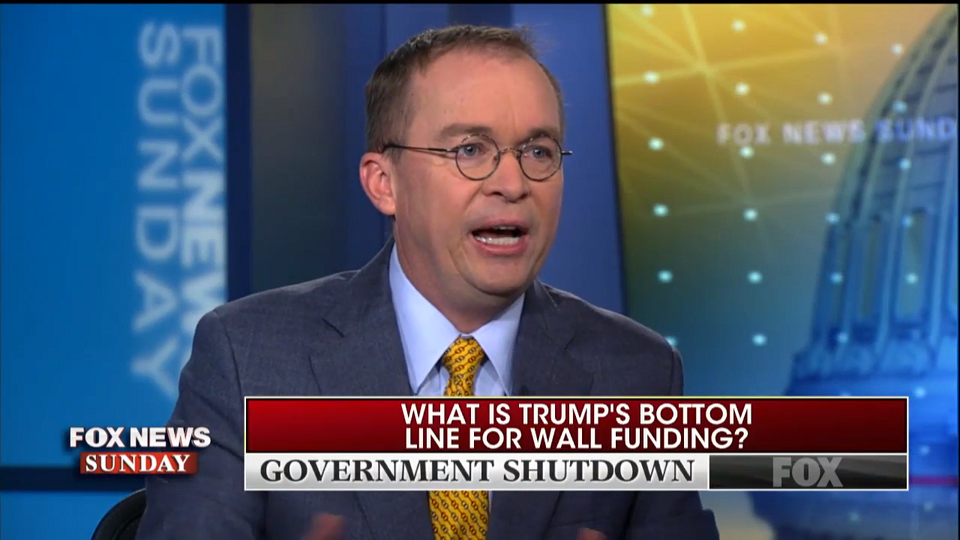 Mick Mulvaney on Fox News Sunday