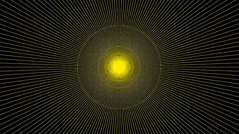 All Seeing Eye optical illusion by Zyphullen