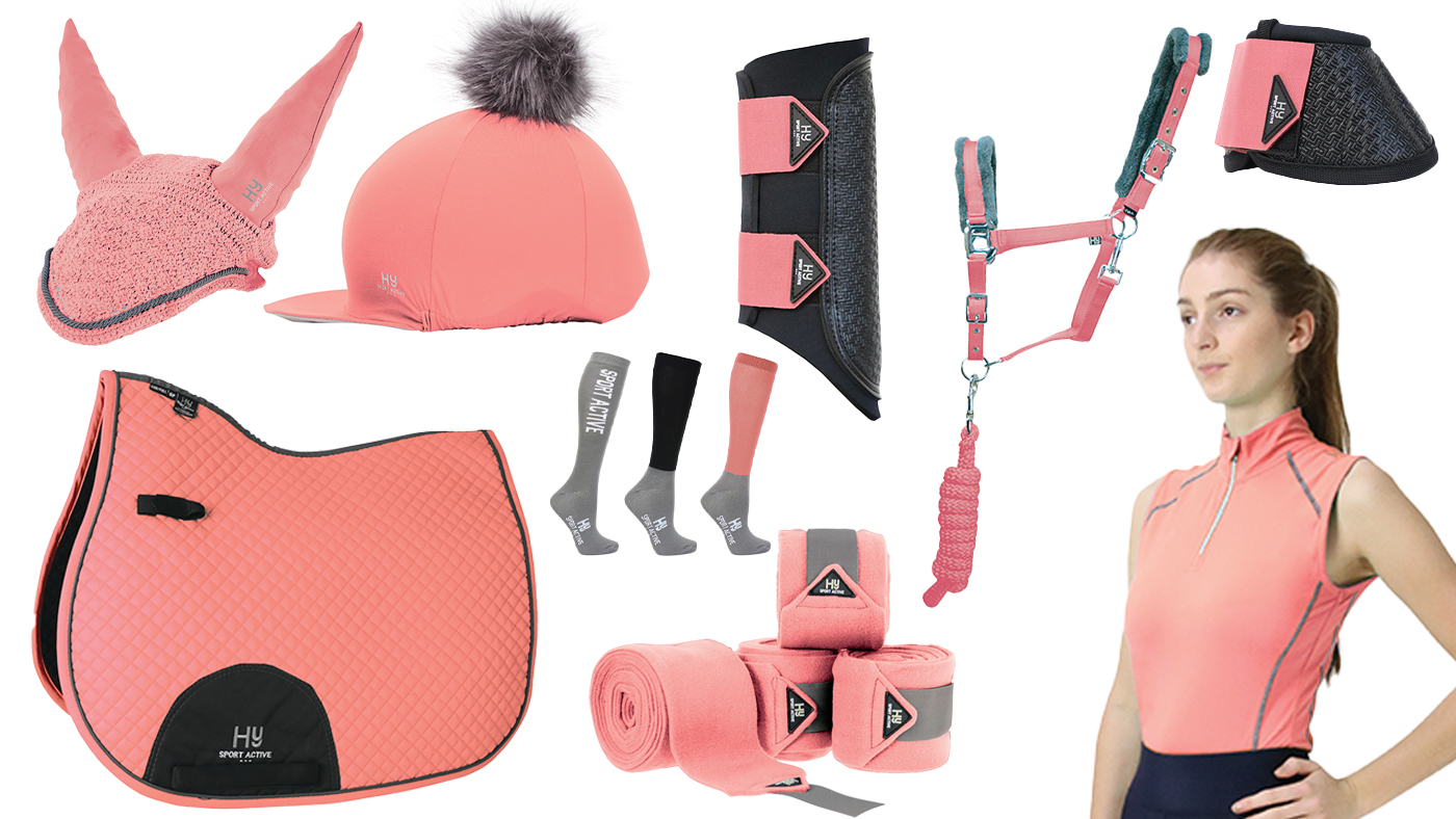 Hy Active Coral matchy-matchy set