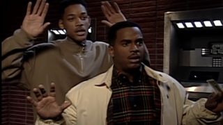 Will Smith and Alfonso Ribiero on The Fresh Prince of Bel-Air