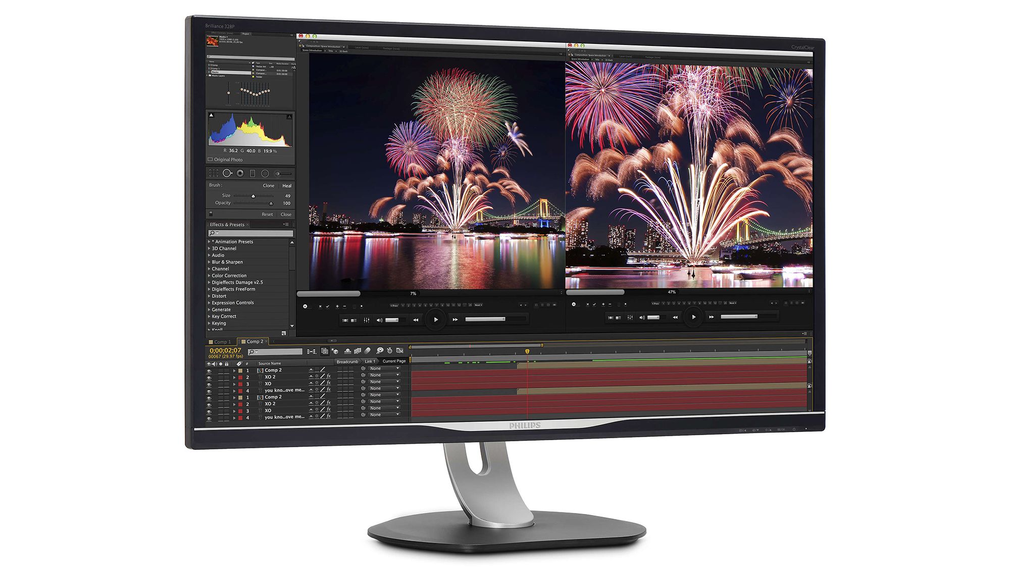 PHILIPS Brilliance 328P モニター 本体 4K 32インチ Philips Brilliance 328P6 review: A brilliant monitor for a great