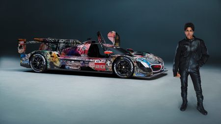 BMW M Hybrid V8 Art Car by Julie Mehretu