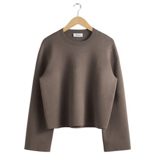 & Other Stories Wide-Sleeve Knit Sweater