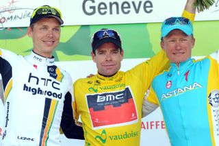 Cadel Evans, overall winner, Tour de Romandie 2011, stage five