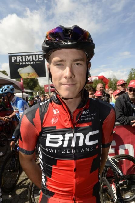 In his new team colours, Rohan Dennis (BMC)