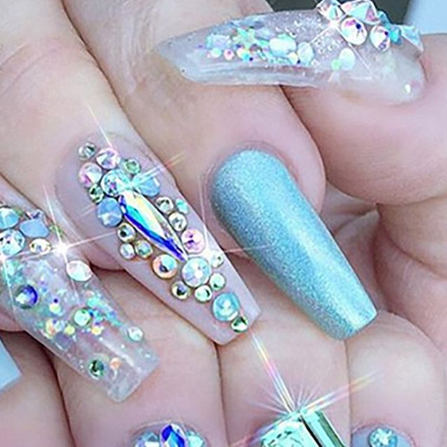 Nails Creation - 🌈 OMBRE NAILS What better way to toast to the changing of  the years than with the color-changing effect of ombre nail art? 🌸 So to  get you in