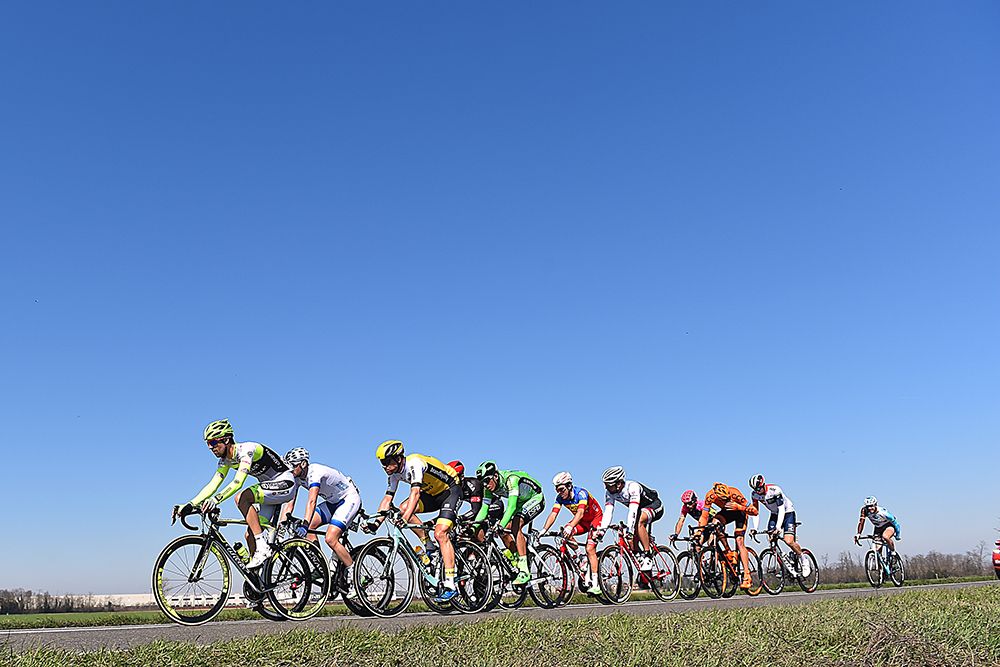 The breakaway in the 2016 Milano-Sanremo
