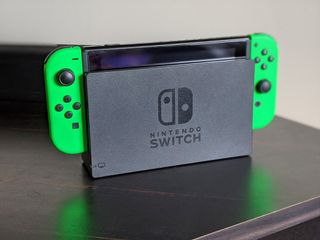 Nintendo Switch In Dock