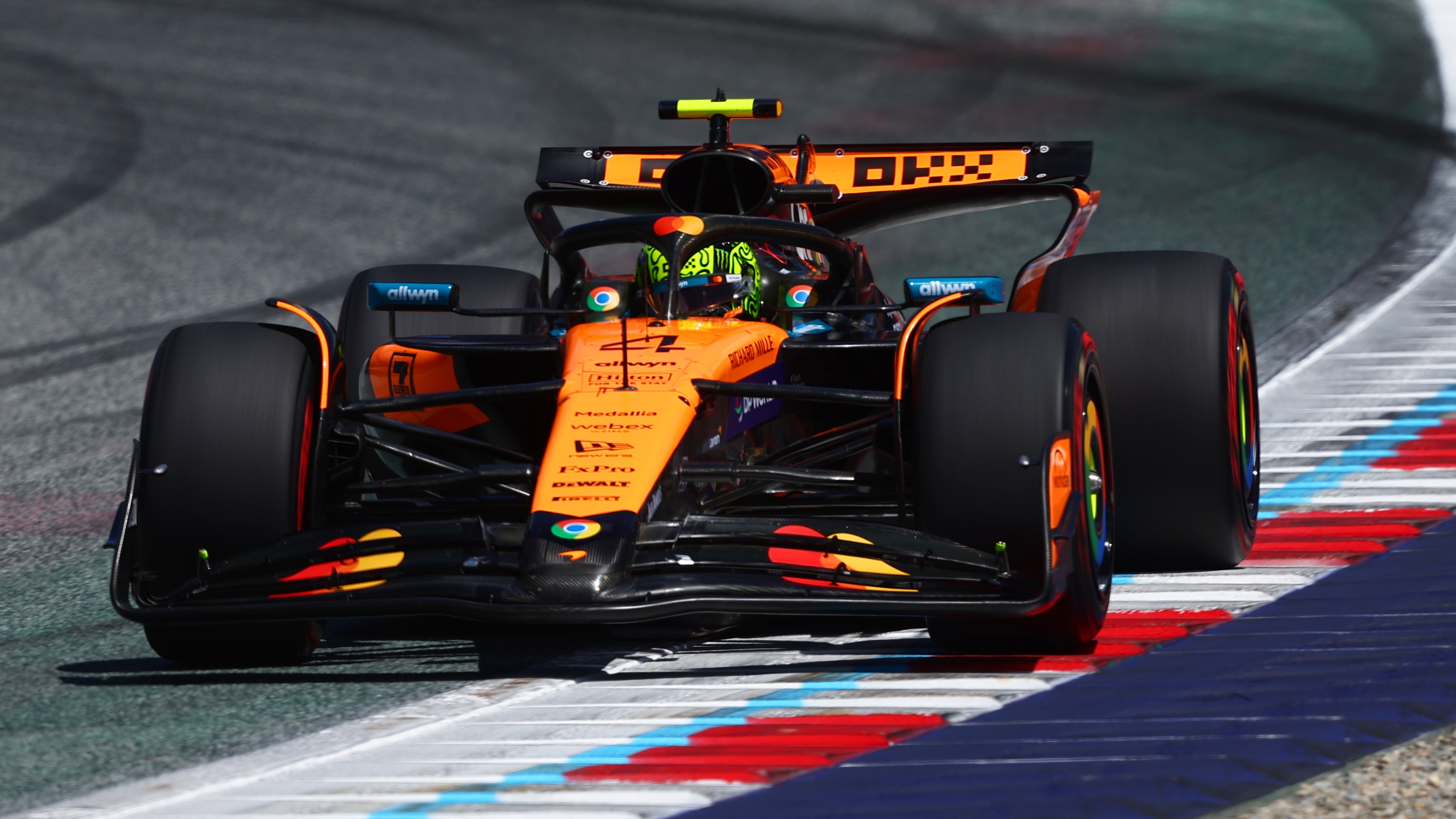Lando Norris in Practice 1 of Austrian Grand Prix.