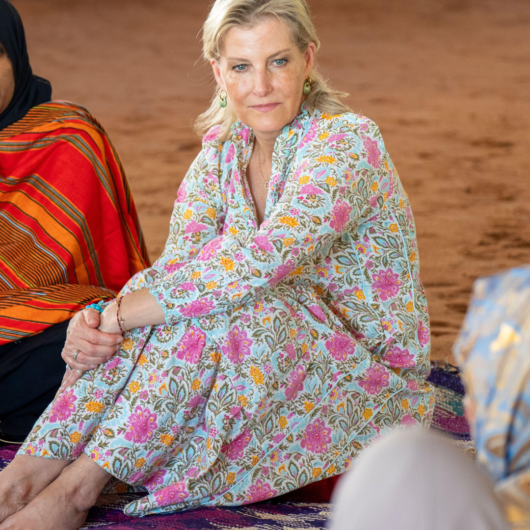 Duchess Sophie maximalist dress