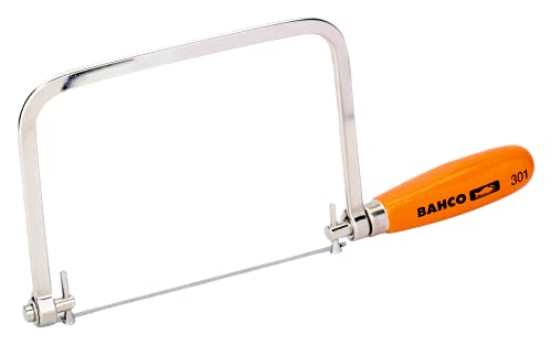 Bahco 301 Coping Saw, 1 Piece,red,165 Mm