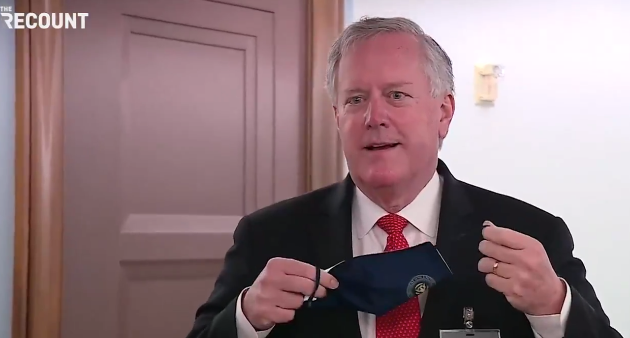 White House Chief of Staff Mark Meadows.