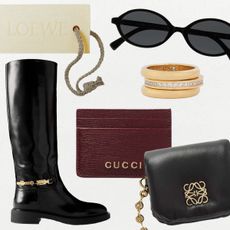 Collage of Gifts from Net-a-Porter