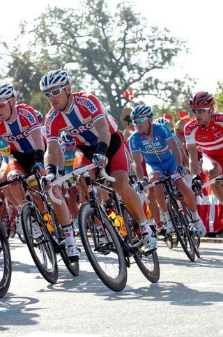 Thor Hushovd was caught behind the crash