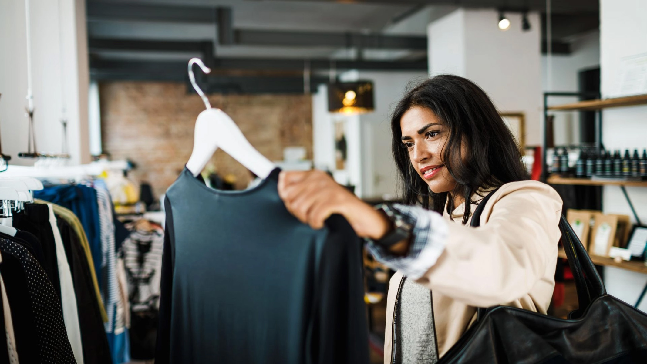 woman shopping in a store