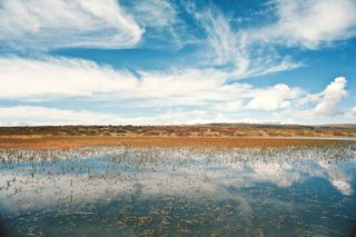 Tibetan plateau mountains, lakes