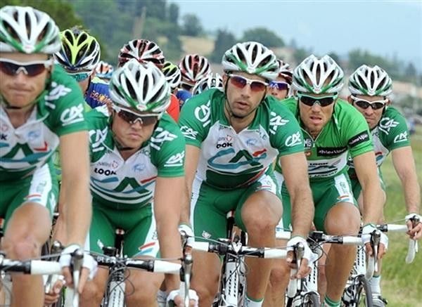 Credit Agricole controlled the race to set Hushovd up for the stage win and yellow jersey.