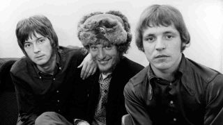 Cream posing for a photograph in 1966