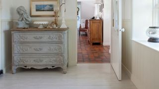 light wood flooring in house