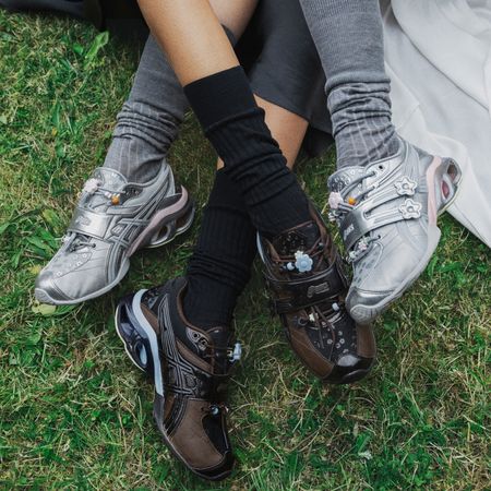 Photo of Cecilie Bahnsen's new sneaker collaboration with Asics