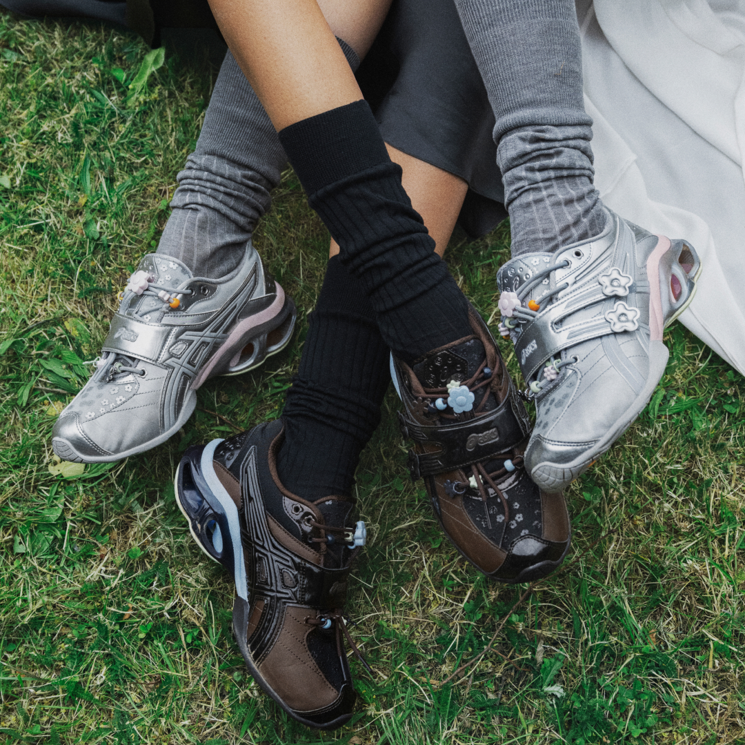 Photo of Cecilie Bahnsen's new sneaker collaboration with Asics