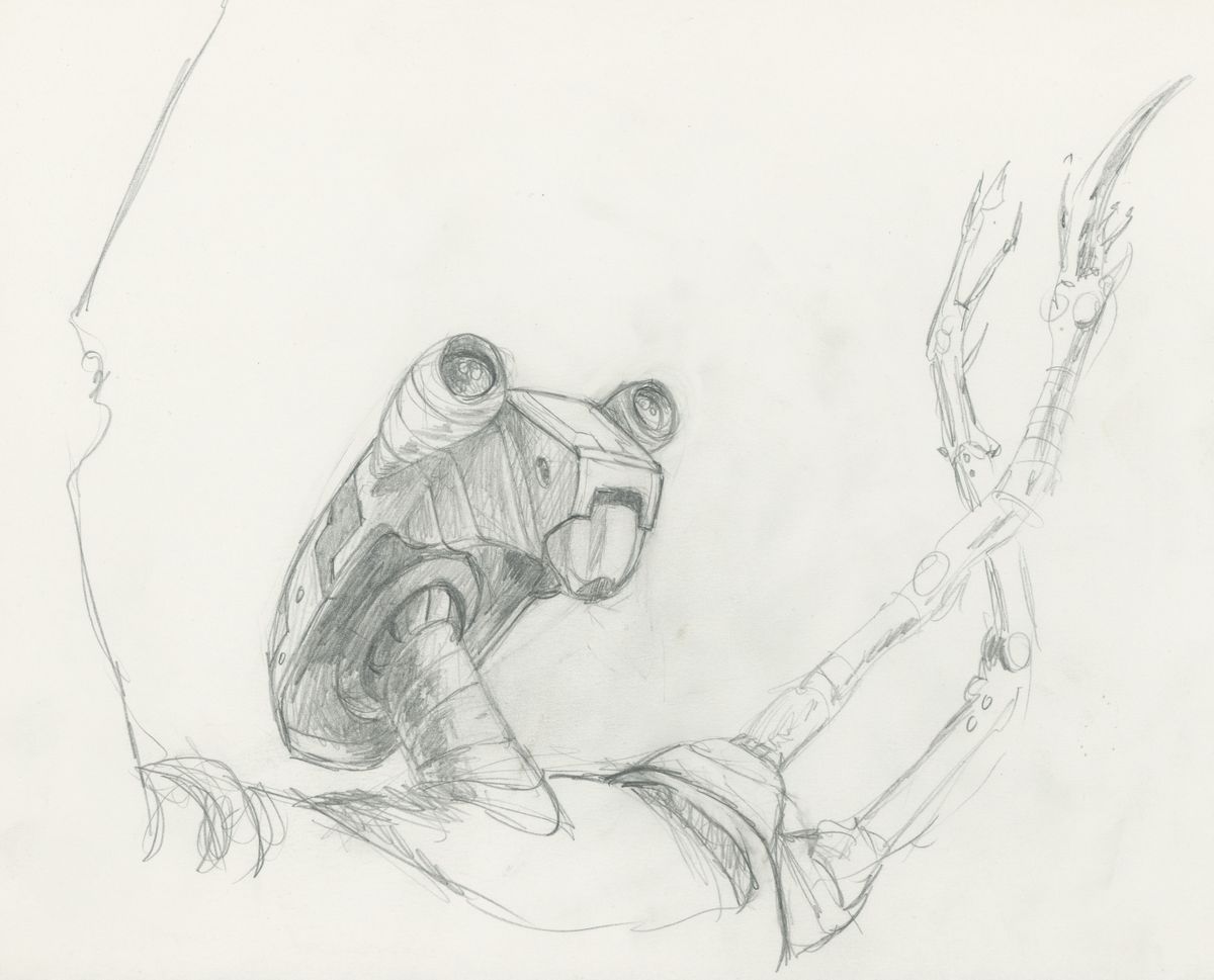 Concept art for TIE Fighter