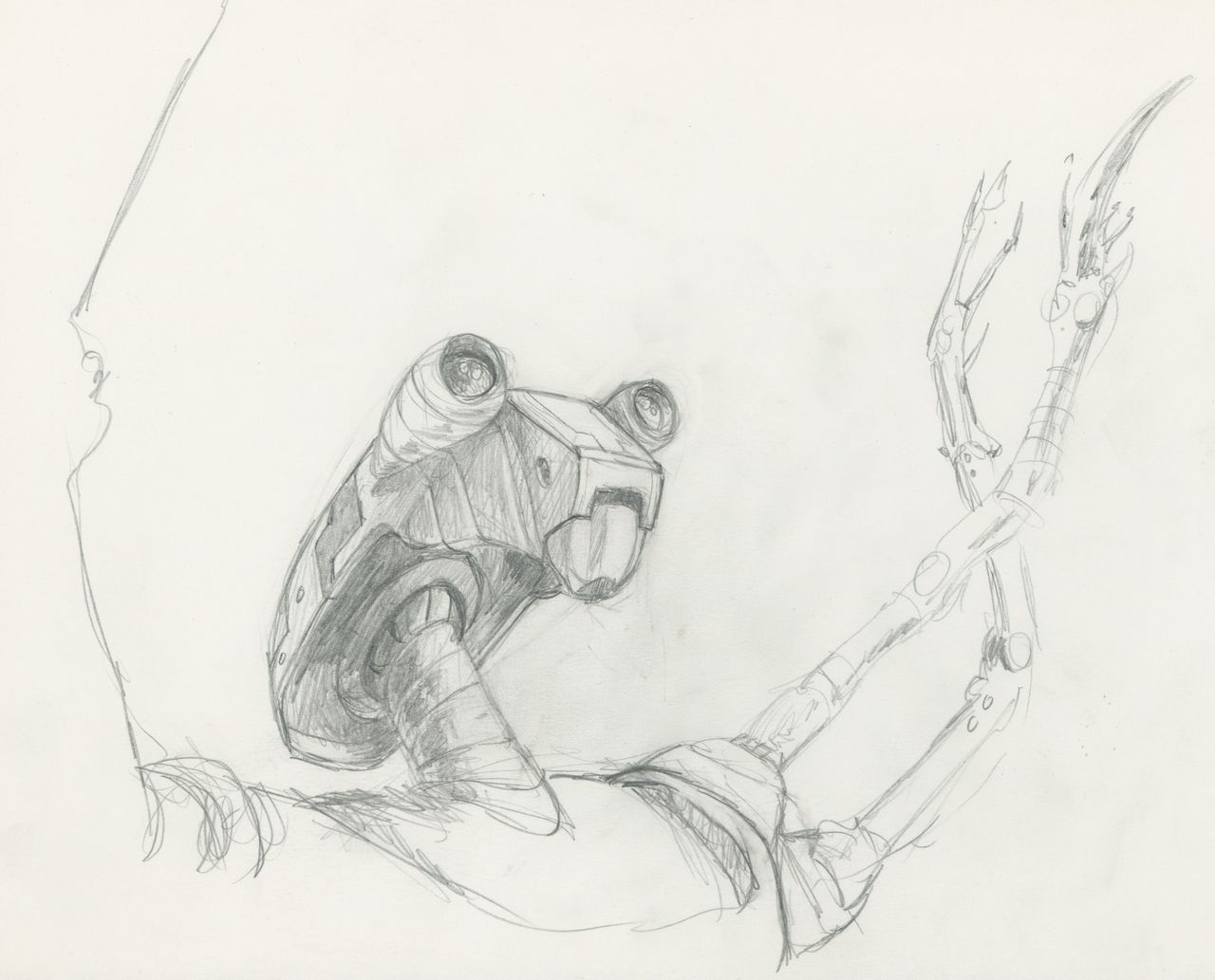 Concept art for TIE Fighter