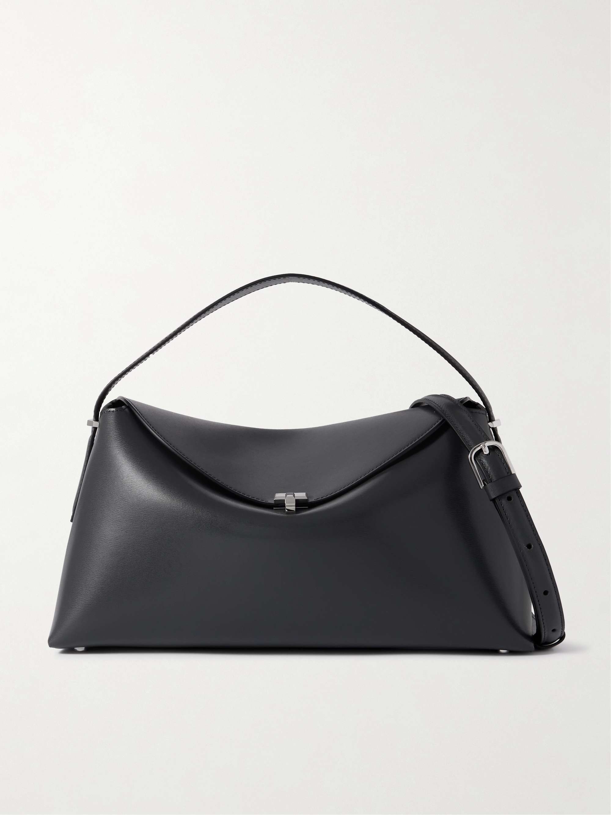 T-Lock Leather Shoulder Bag