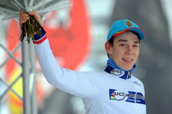 Vincent Baestaens (Belgium) leads the World Cup.