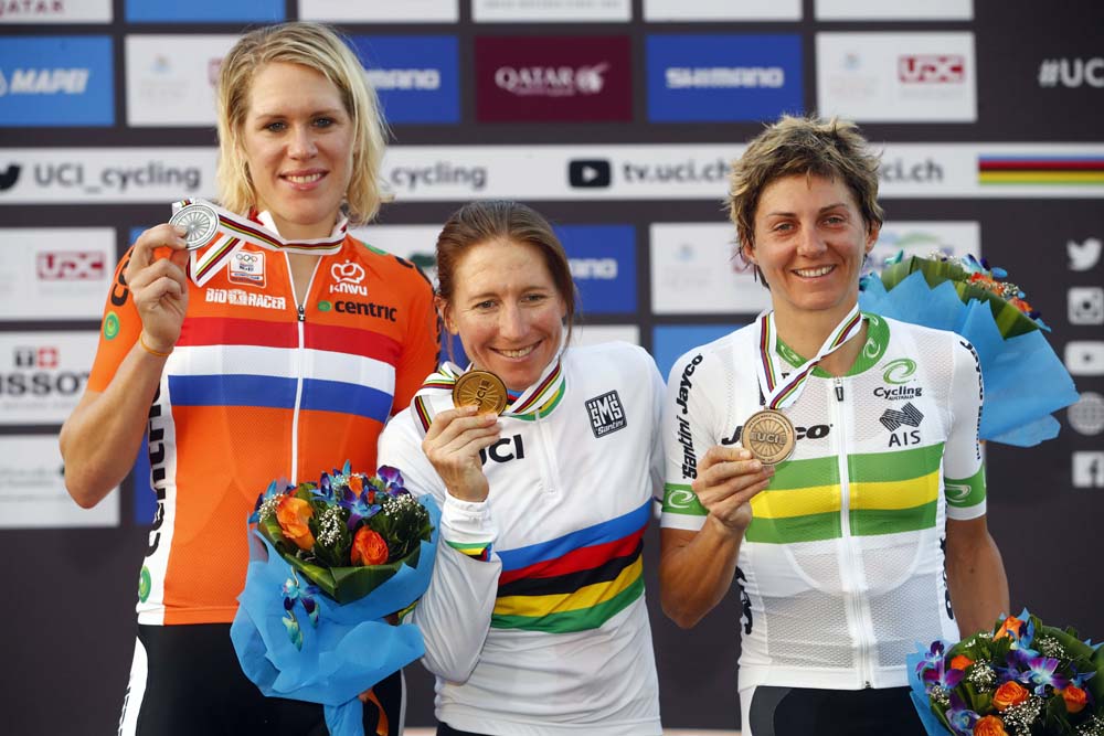 Amber Neben Wins Women's Time Trial World Title 