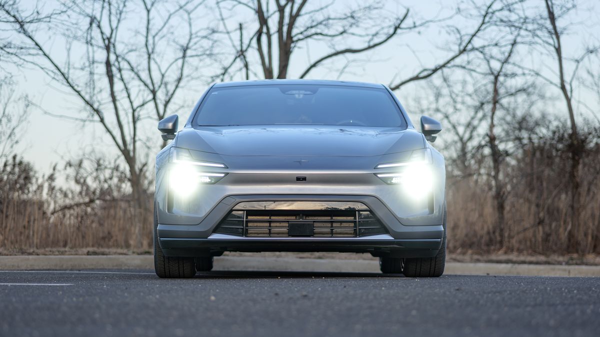 2026 Polestar 4 test drive.