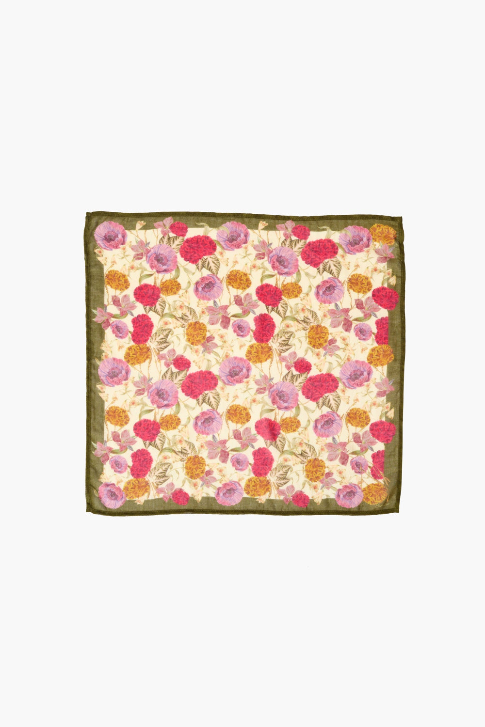 Bandana Marigold Overgrown Floral