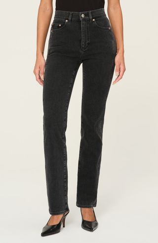 Patti High Waist Straight Leg Jeans