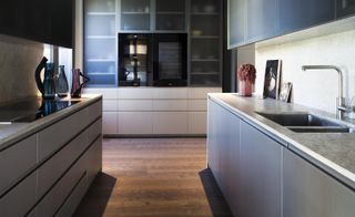 Modern penthouse kitchen