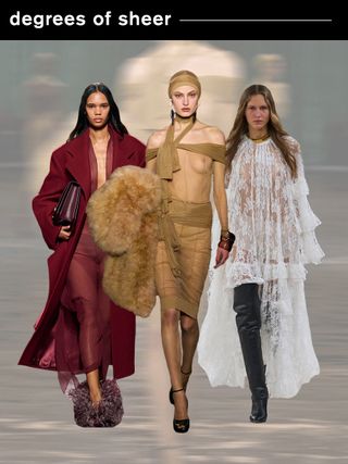 Dresses on the fall/winter 2024 runways