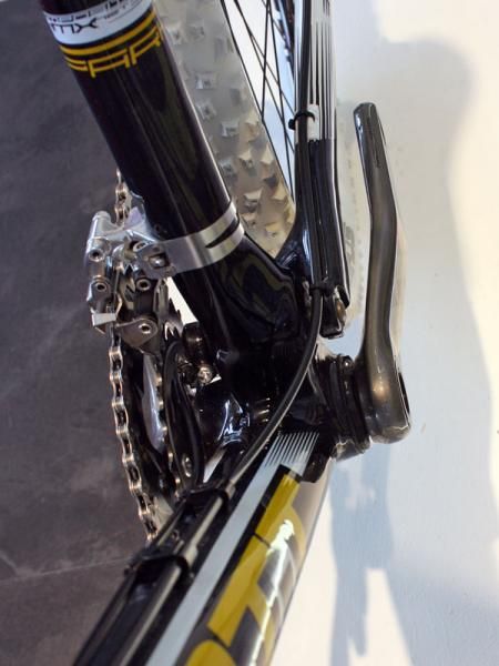 &hellip;save for the larger-diameter seat tube and new BB30 bottom bracket shell.