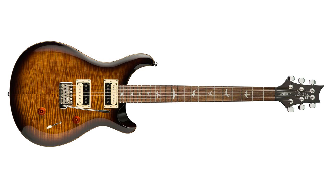 PRS SE Custom 24 Black Gold Burst