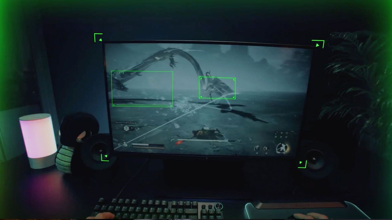 Razer's Project Motoko AI gaming headset.