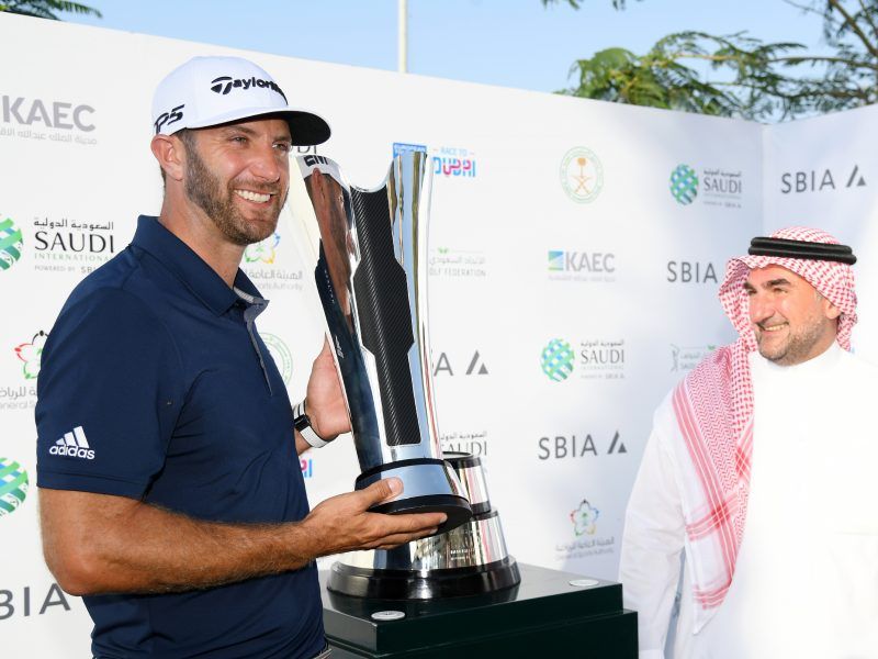 Dustin Johnson Wins Saudi International