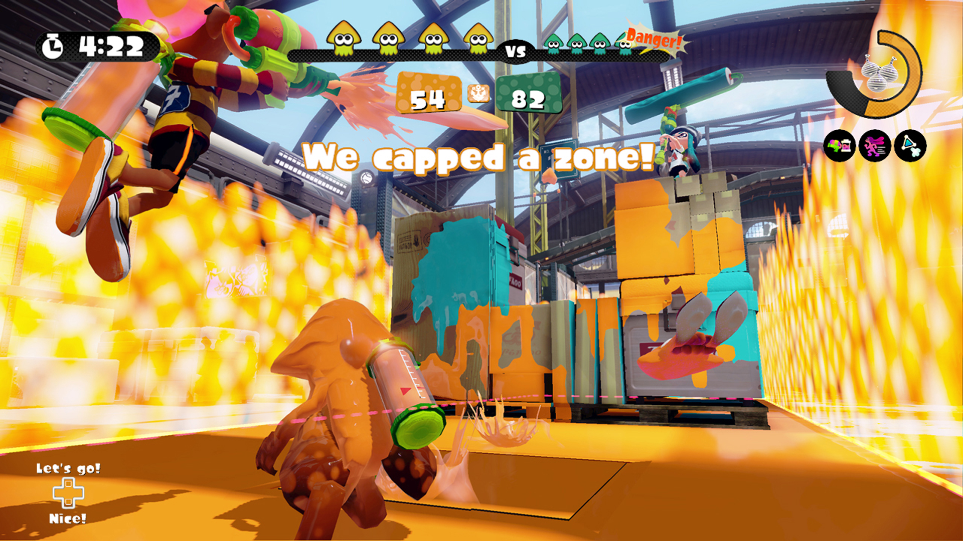 Splatoon Wii U screenshot