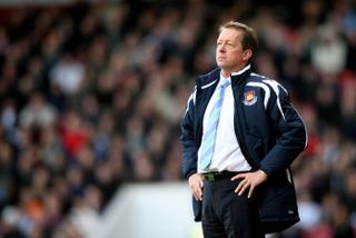 Alan Curbishley steered West Ham clear of relegation trouble at the end of the 2006-07 campaign