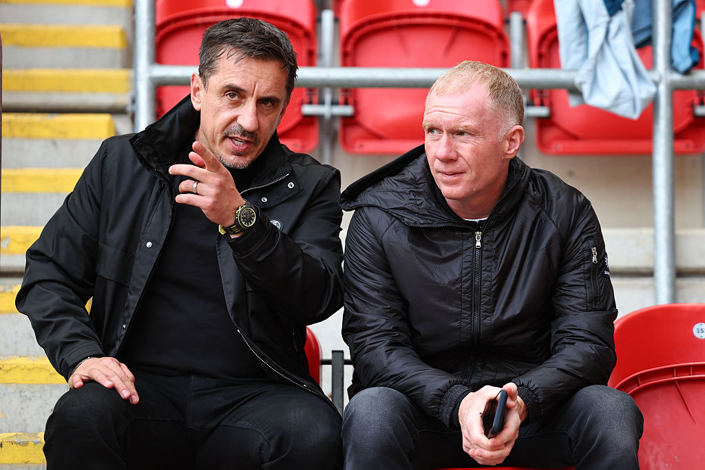 Gary Neville and Paul Scholes